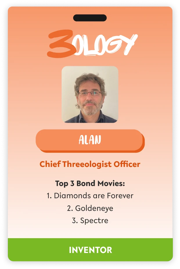 Alan — Chief Threeologist Officer