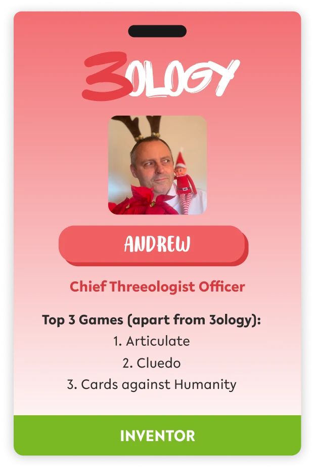 Andrew — Chief Threeologist Officer